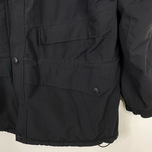 Vintage MARMOT Gore-Tex Thermore T37 Parka Men’s XL Black Hooded Winter Jacket - Picture 10 of 16